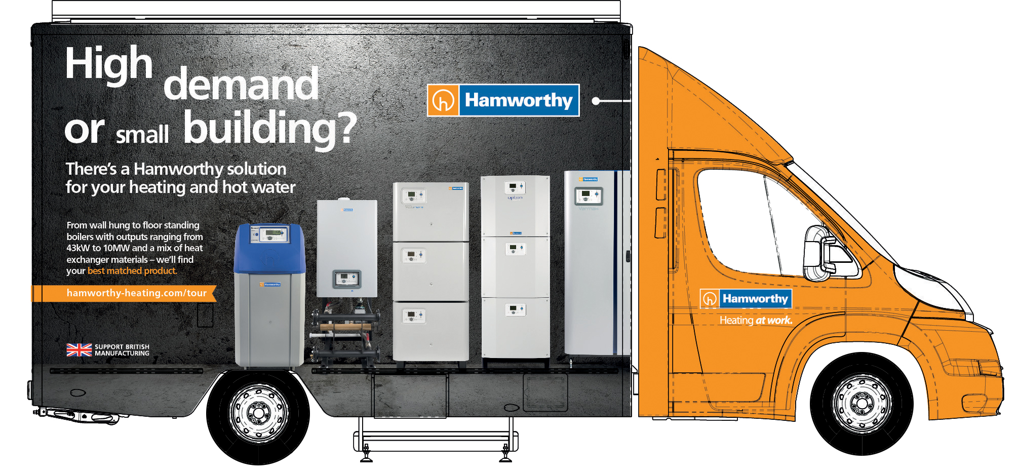 Hamworthy’s solutions for every building are on the road (again)