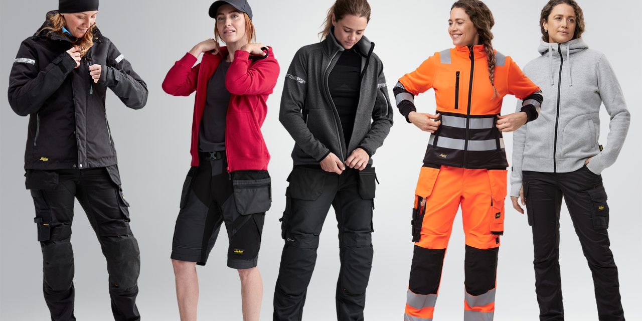 Snickers Workwear’s street-smart, ergonomic working clothes for women