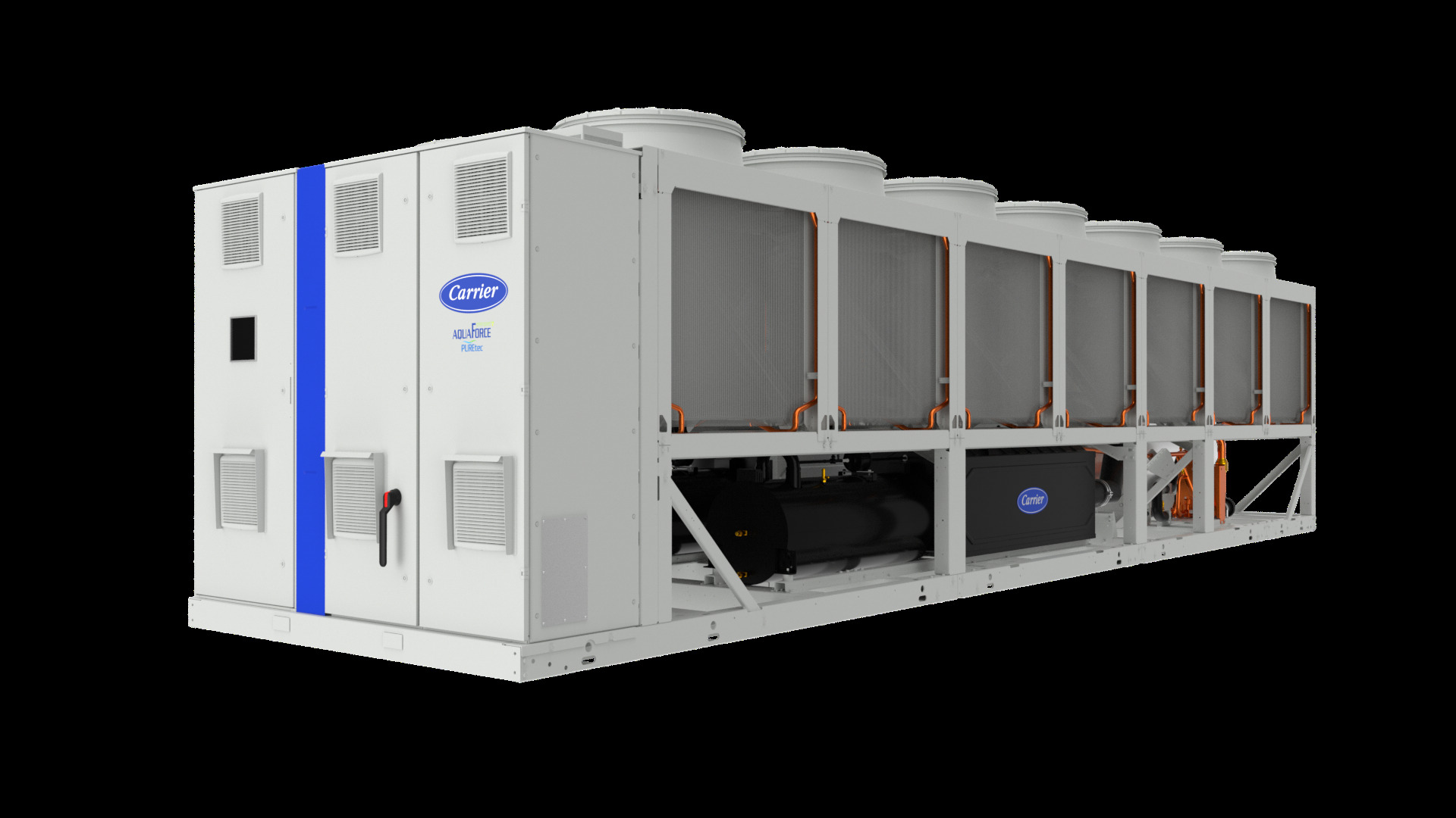 Carrier launches HFO R-1234ze chillers for industrial process applications