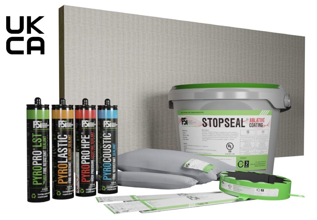 33834dbc 76fe 40e8 923c 8cdb481ab86a FSi leads the way by adding new UKCA quality mark to fire stopping products