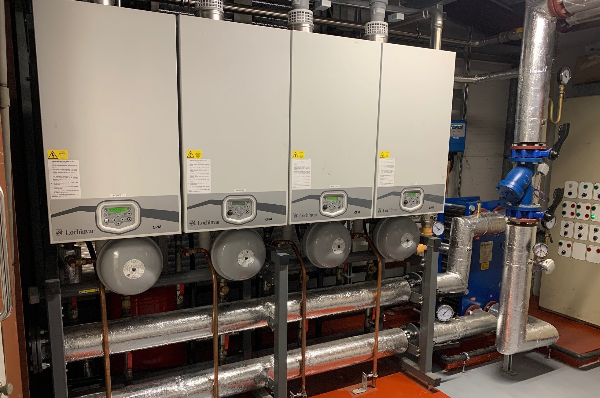 Lochinvar wall-hung gas-fired boilers provide retrofit solutions
