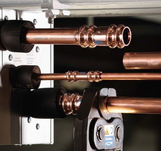 NEW: Streamline® ACR Copper Press for cooling & refrigeration up to 48 bar!