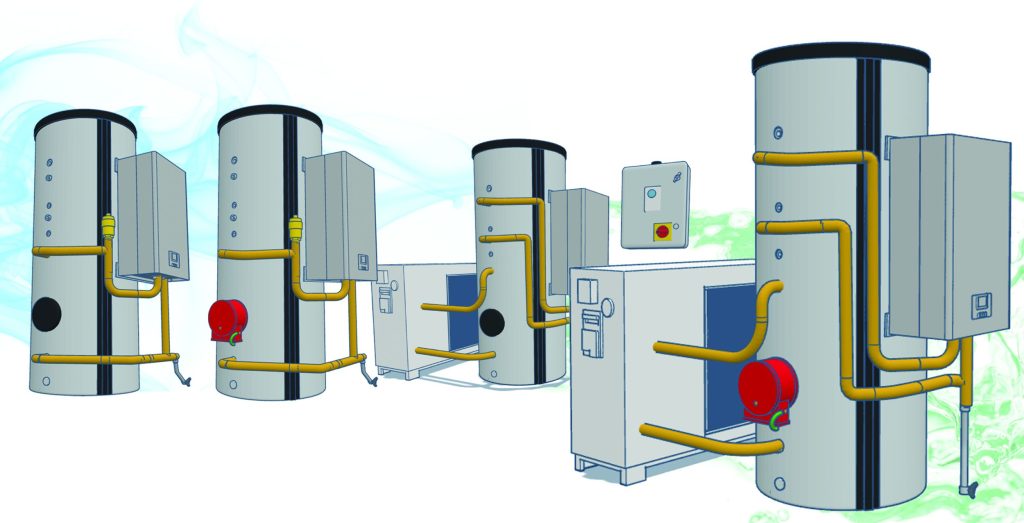 Adveco FUSION Range image 2 300dpi Adveco introduces the next generation of packaged electric water heating for commercial projects