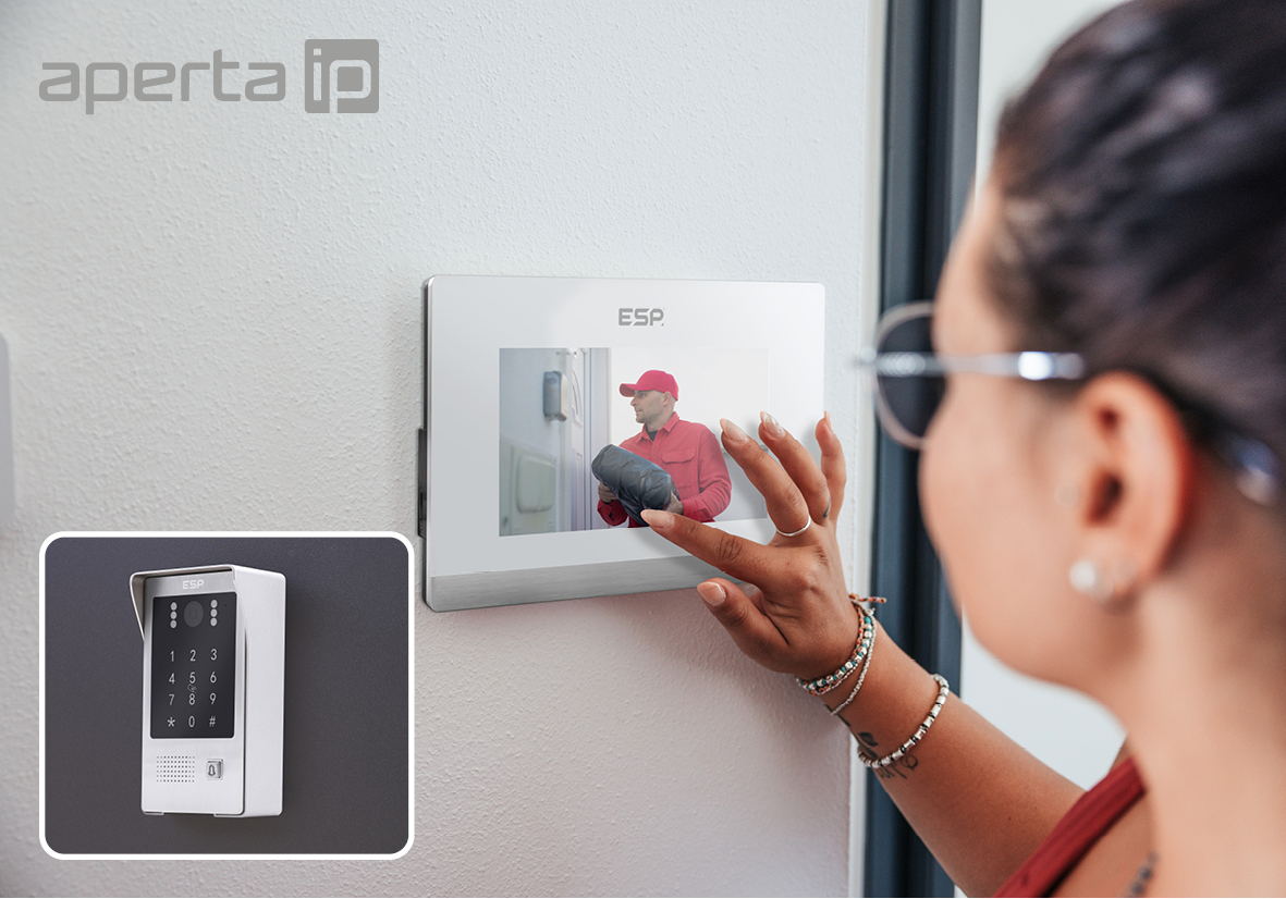 Aperta IP Single Way PR v2 002 1 Aperta IP Single-Way Door Entry Solution from ESP