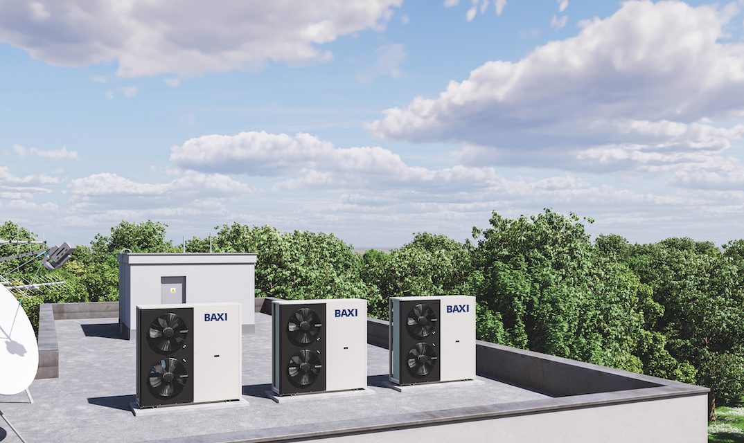 Baxi launches Auriga HP+ R290 (propane) high-temperature commercial heat pump