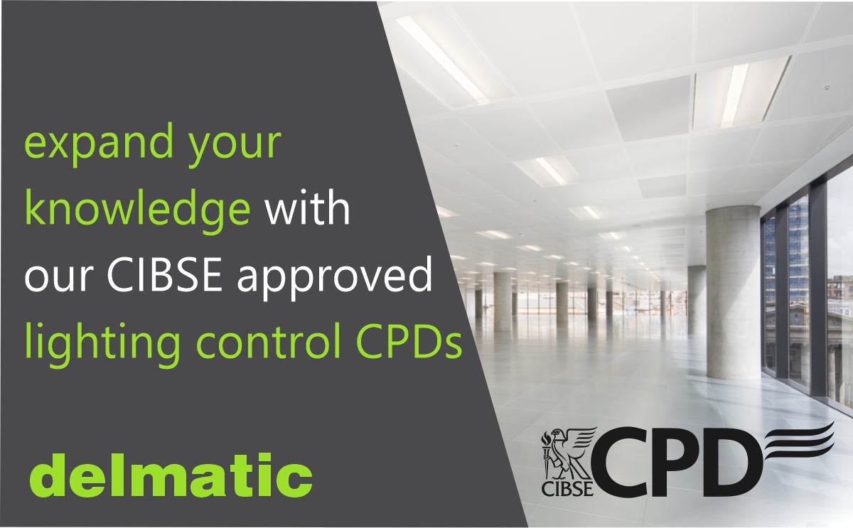 Delmatic offer CIBSE approved lighting management CPD seminars