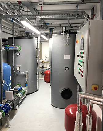 Adveco & LDM deliver low-carbon, resilient water heating for The University of Bath
