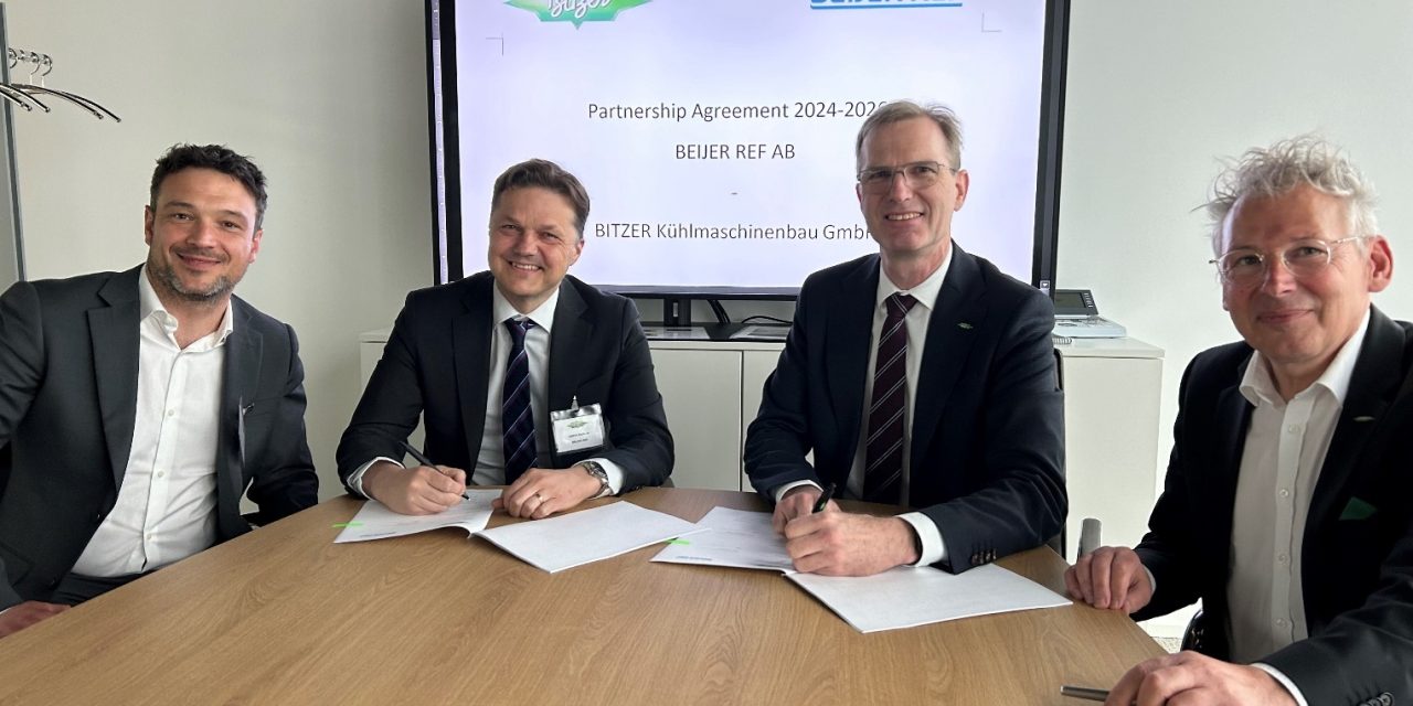 Beijer Ref and BITZER extend their partnership