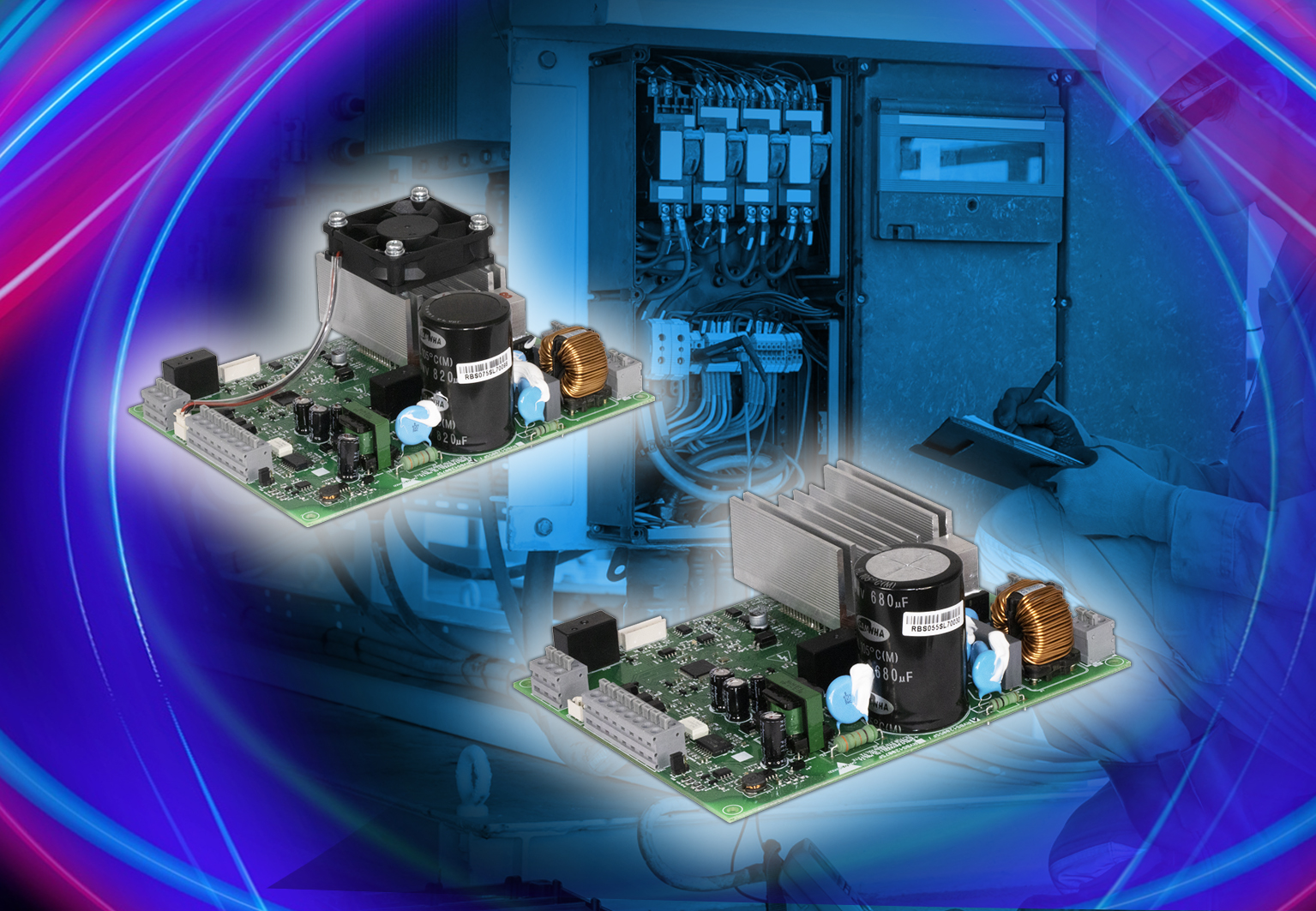 Compact and efficient variable frequency drives for speed control applications