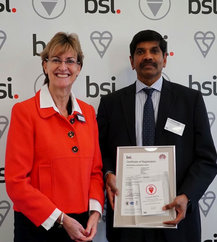 CP Electronics’ commitment to quality recognised by British Standards Institute