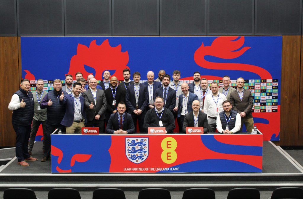 Carrier and CIAT team joined by VIP customers in Wembley press room Carrier UK hosts VIP Advantage customers at Wembley Stadium