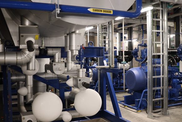 Cascade Ammonia and CO2 system Star Refrigeration cold storage and food manufacturing facility Heatwave puts refrigeration resilience in the spotlight as industry rethinks design for a changing climate