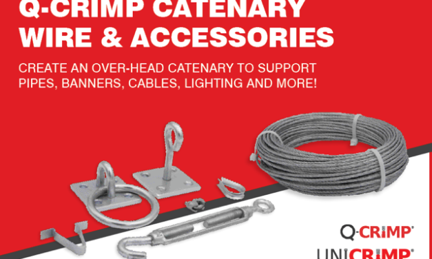 Essential Catenary Wire Accessories from Unicrimp