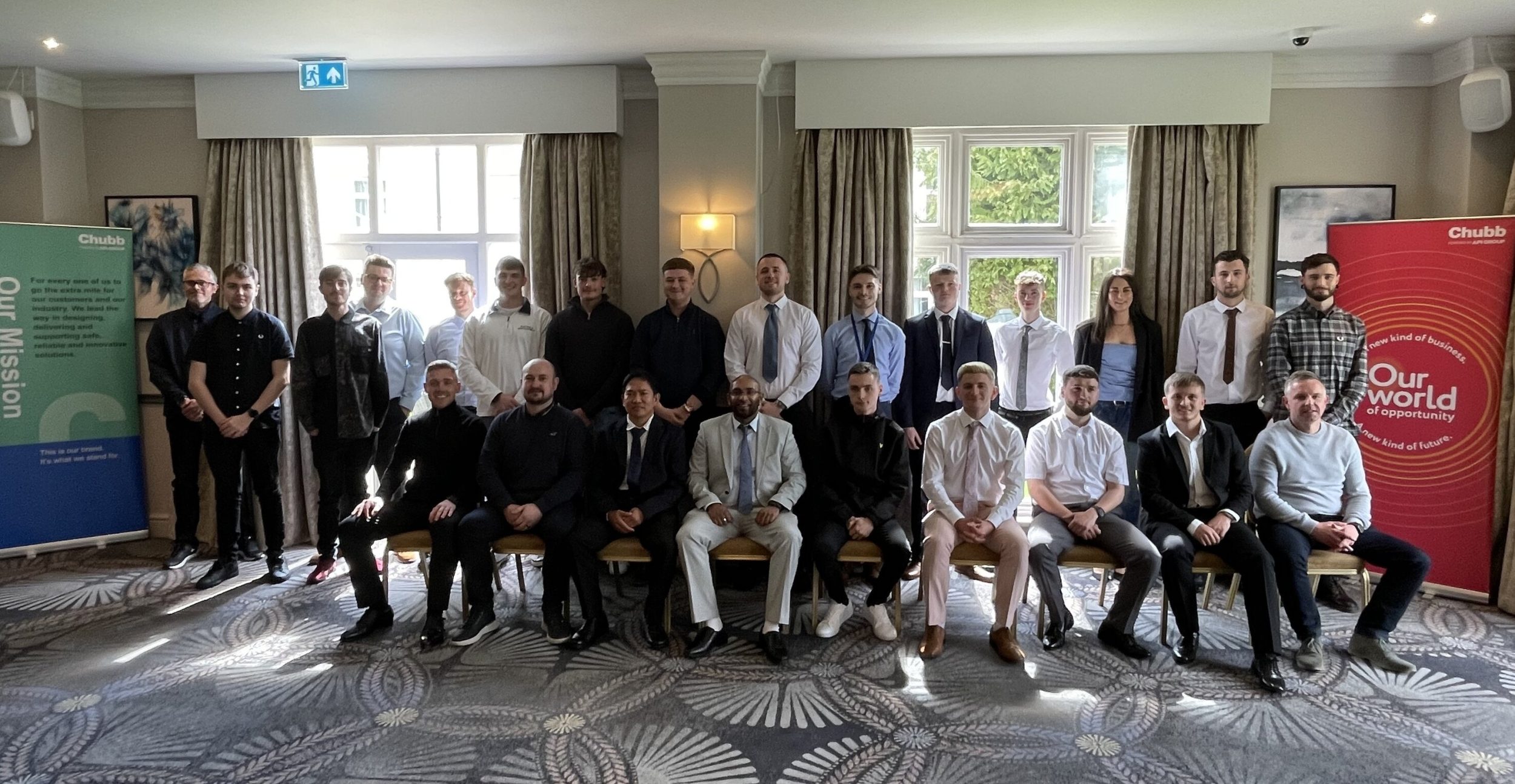 Chubb celebrates exceptional apprentices at awards ceremony