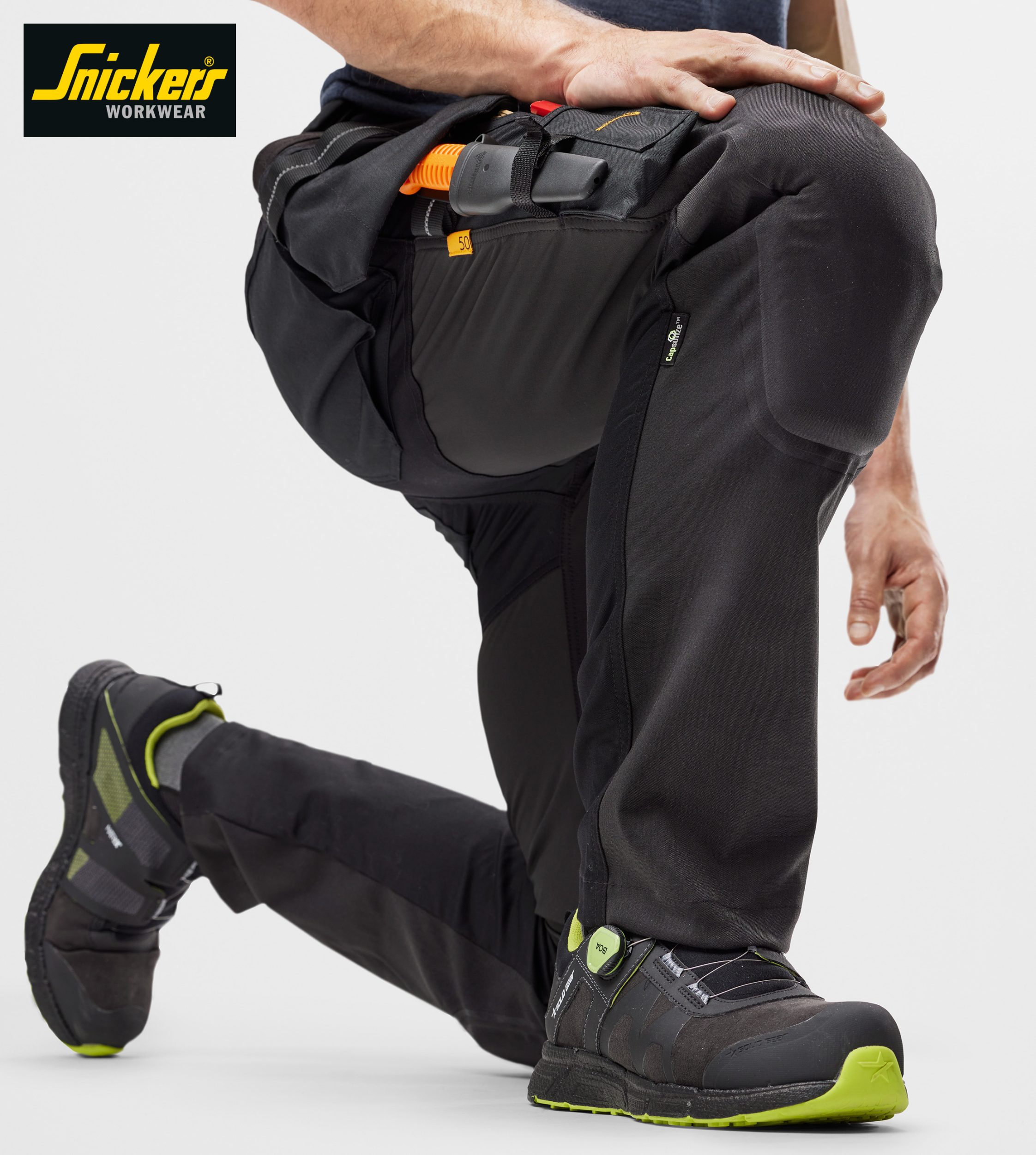 A world’s first – Snickers Workwear’s new integrated kneepad system