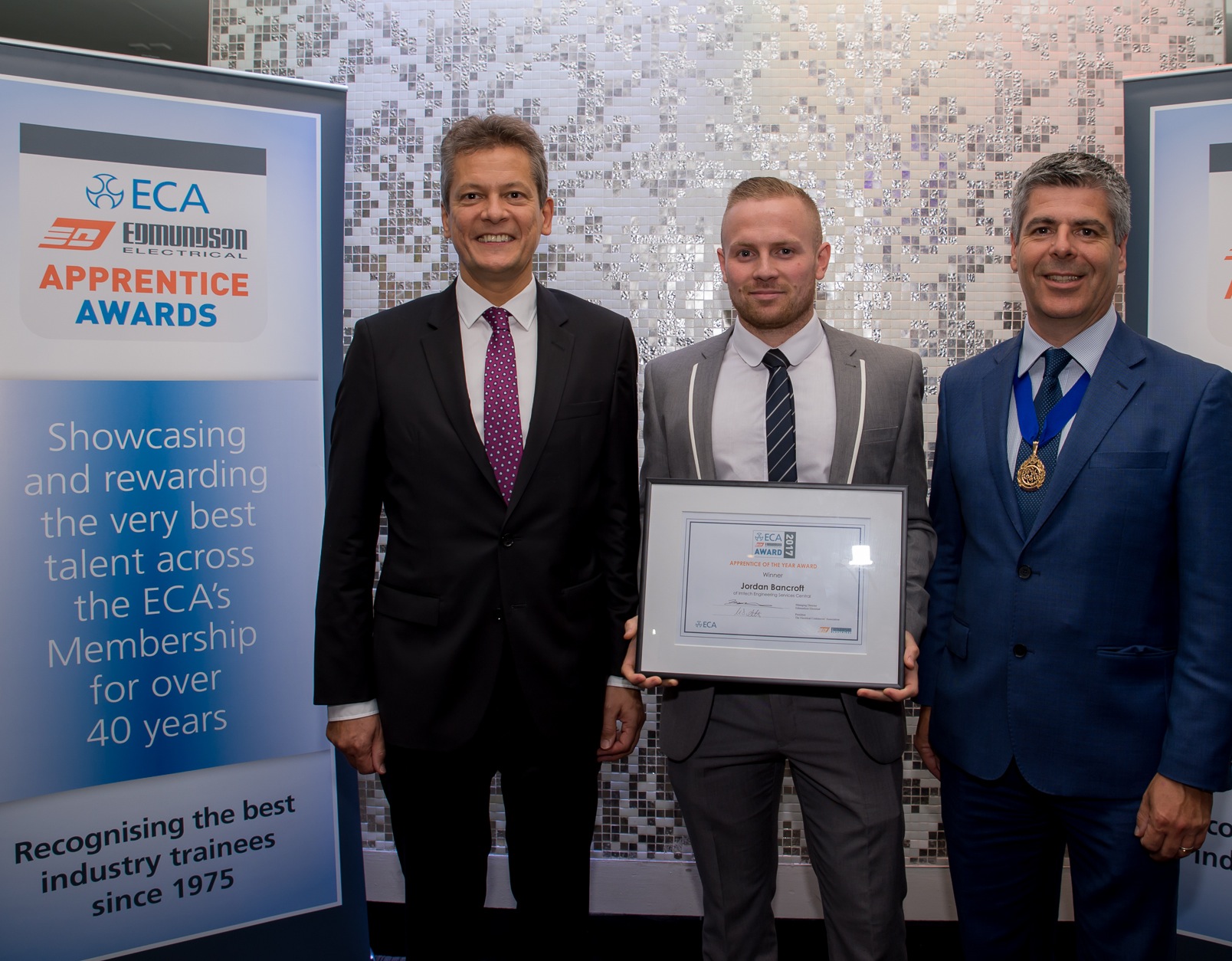Top apprentice wins 2017 ECA Edmundson Award