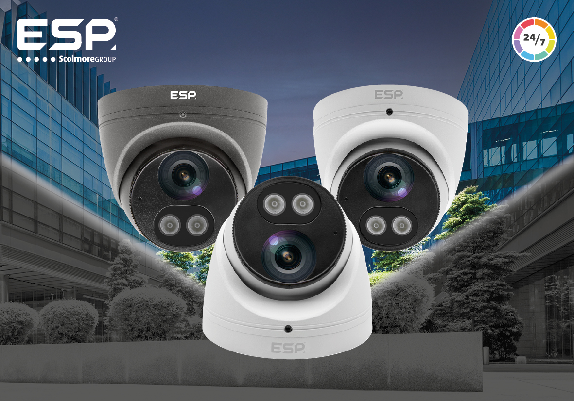 ESP has large CCTV projects covered with 24/7 Colour IP range
