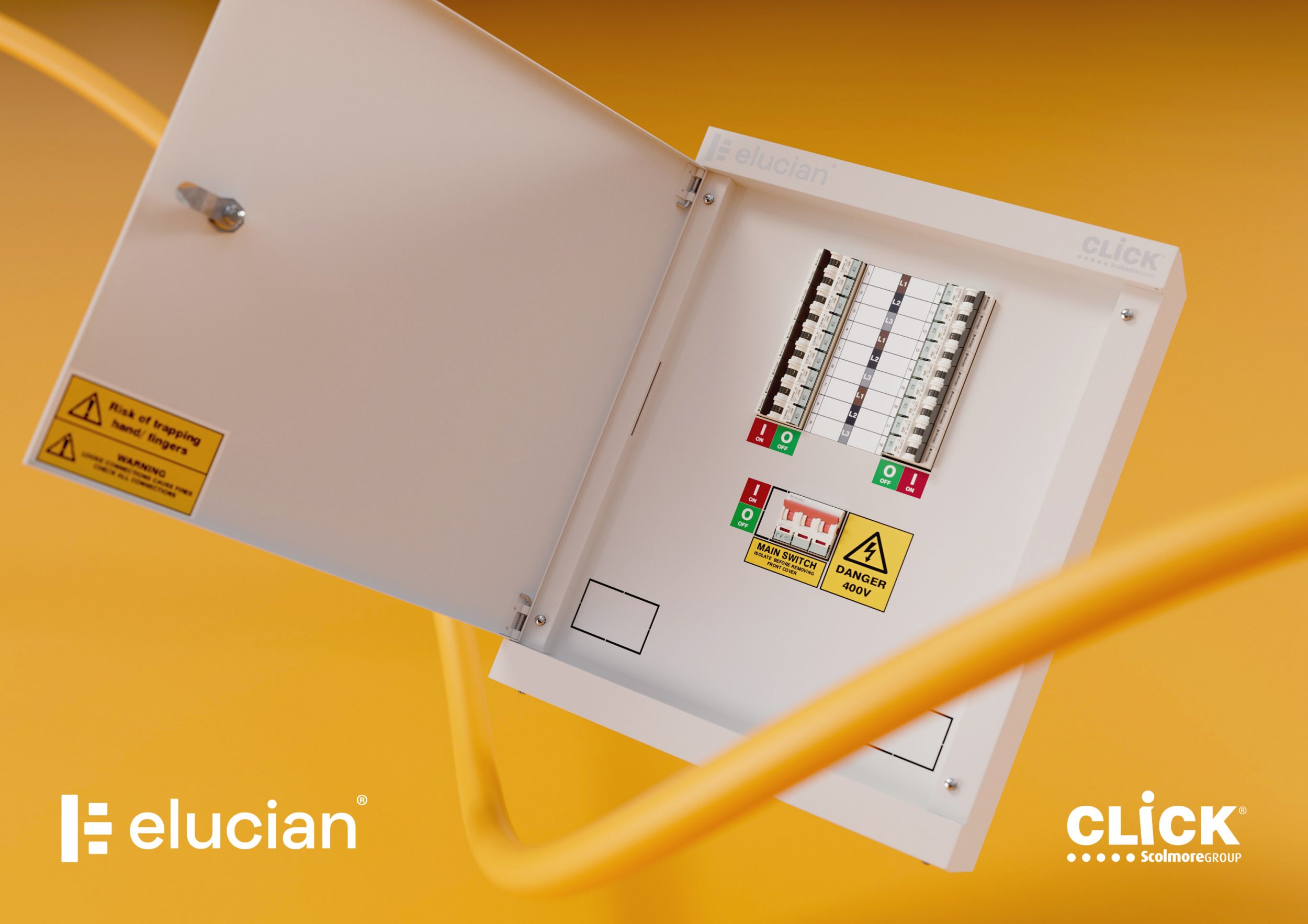 Elucian Three Phase PR Click Scolmore set to revolutionise electrical installations