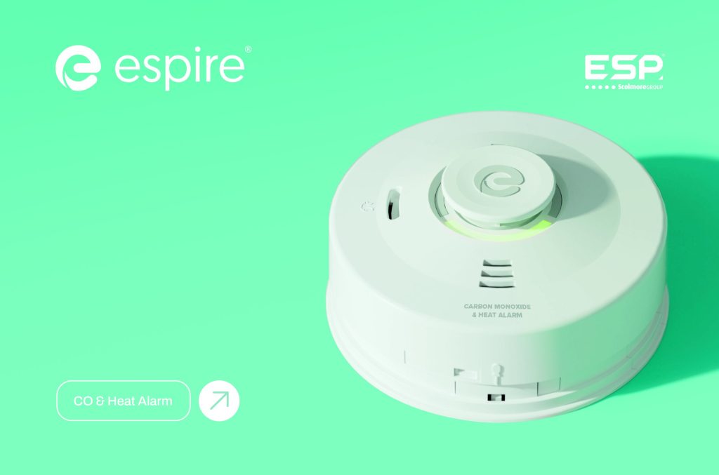 Espire CO Heat Alarm PR wording Image Espire Reliable Dual CO and Heat Alarms from ESP