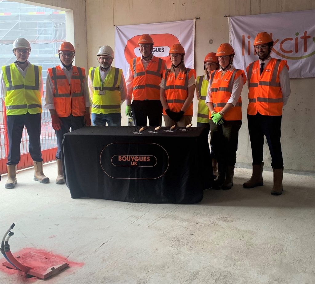 Hallsville Qtr phase III 1 Building services firm celebrates topping out of latest phase of London’s multi-million-pound Hallsville Quarter development