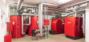 Hoval UltraGas 2 in plant room Hoval’s UltraGas 2 is ‘hydrogen-ready’