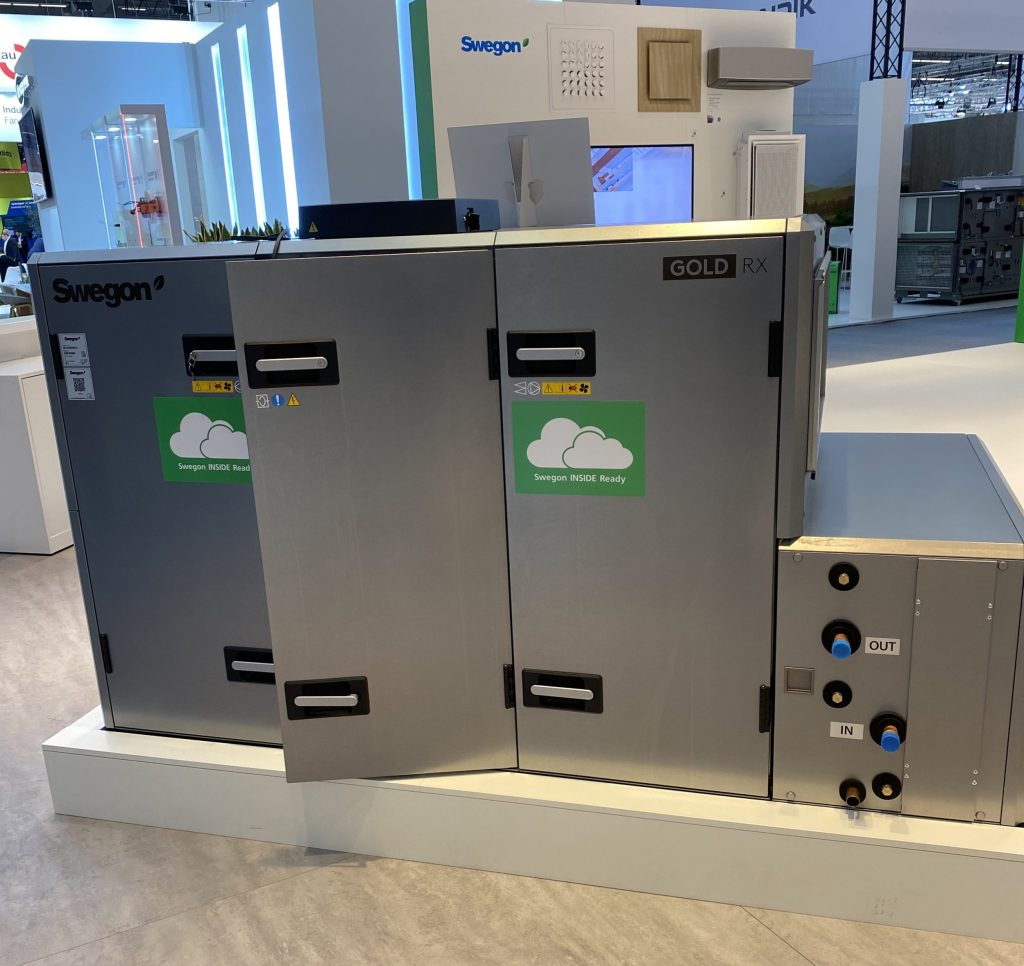 ISH GOLD unit Swegon takes its first step towards using fossil-free steel