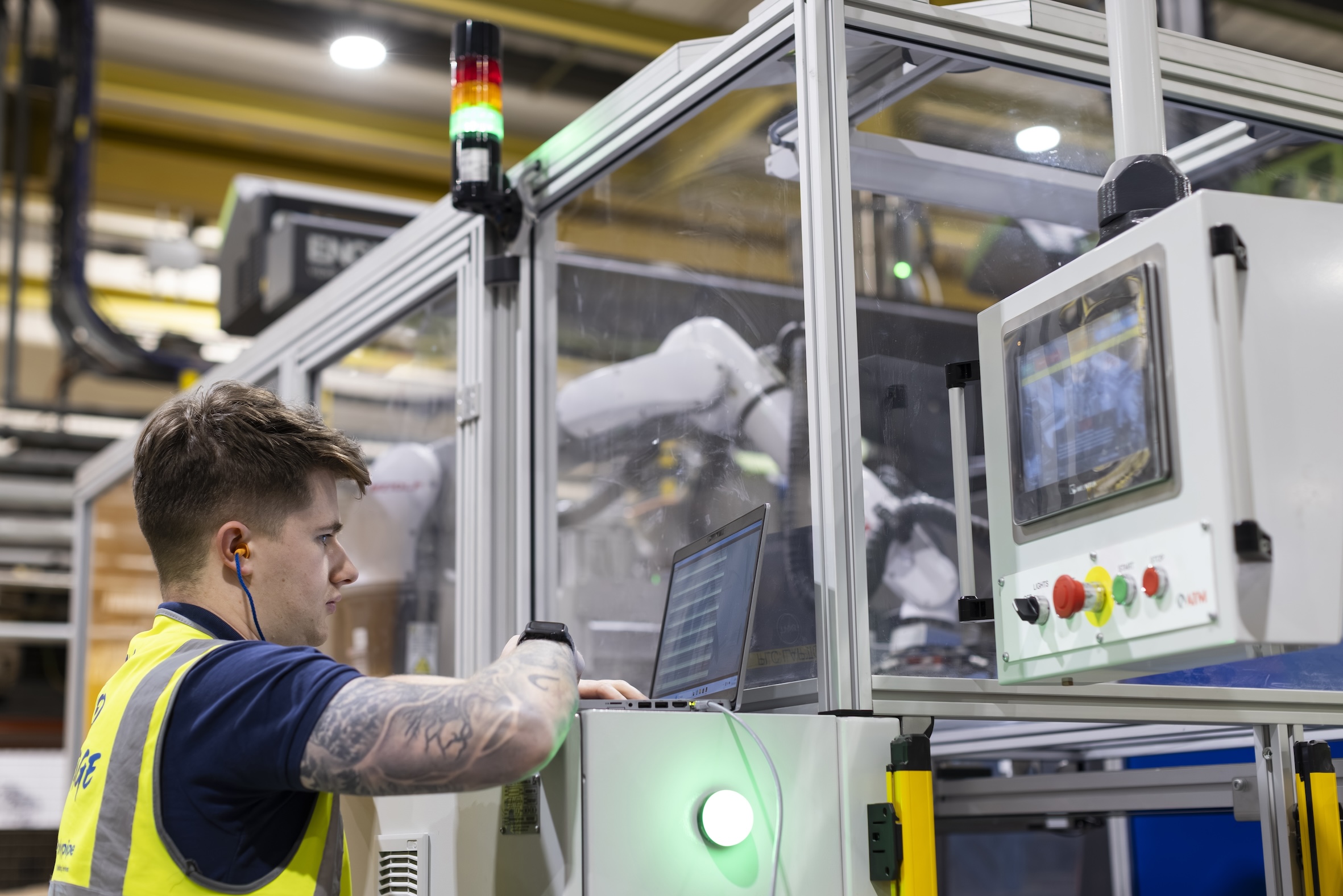 Josh Fuller Automation Project Manager AI automation boosts efficiency and growth at Polypipe Building Services' manufacturing site