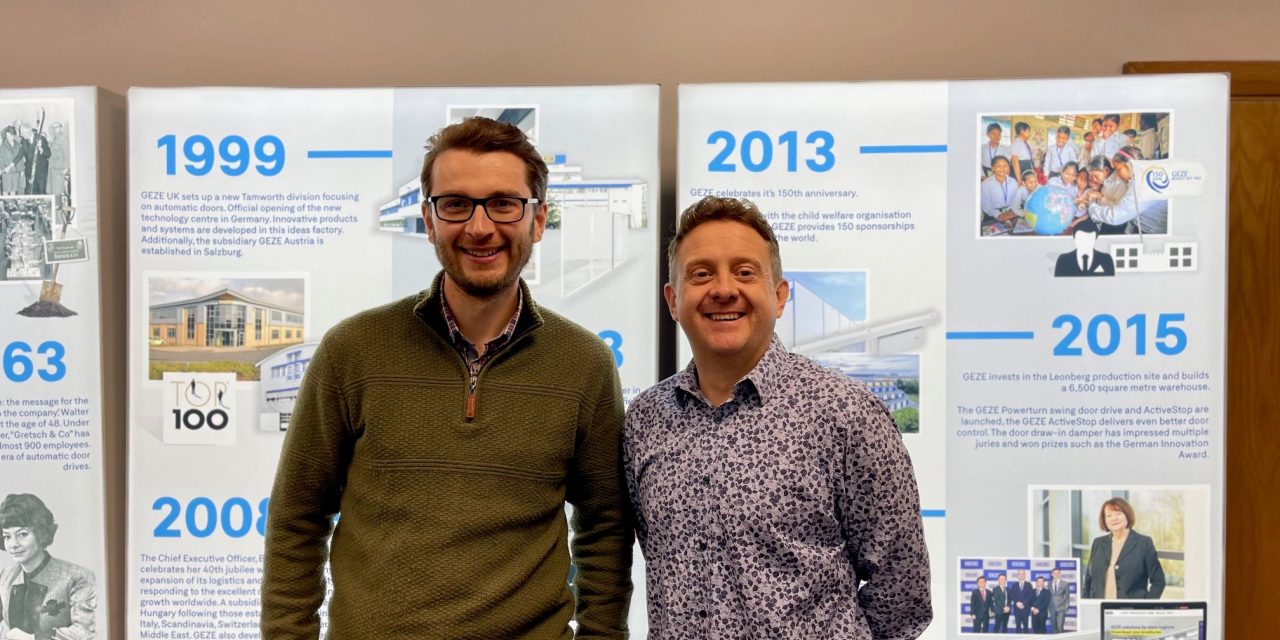 GEZE UK welcomes two new members to its management team