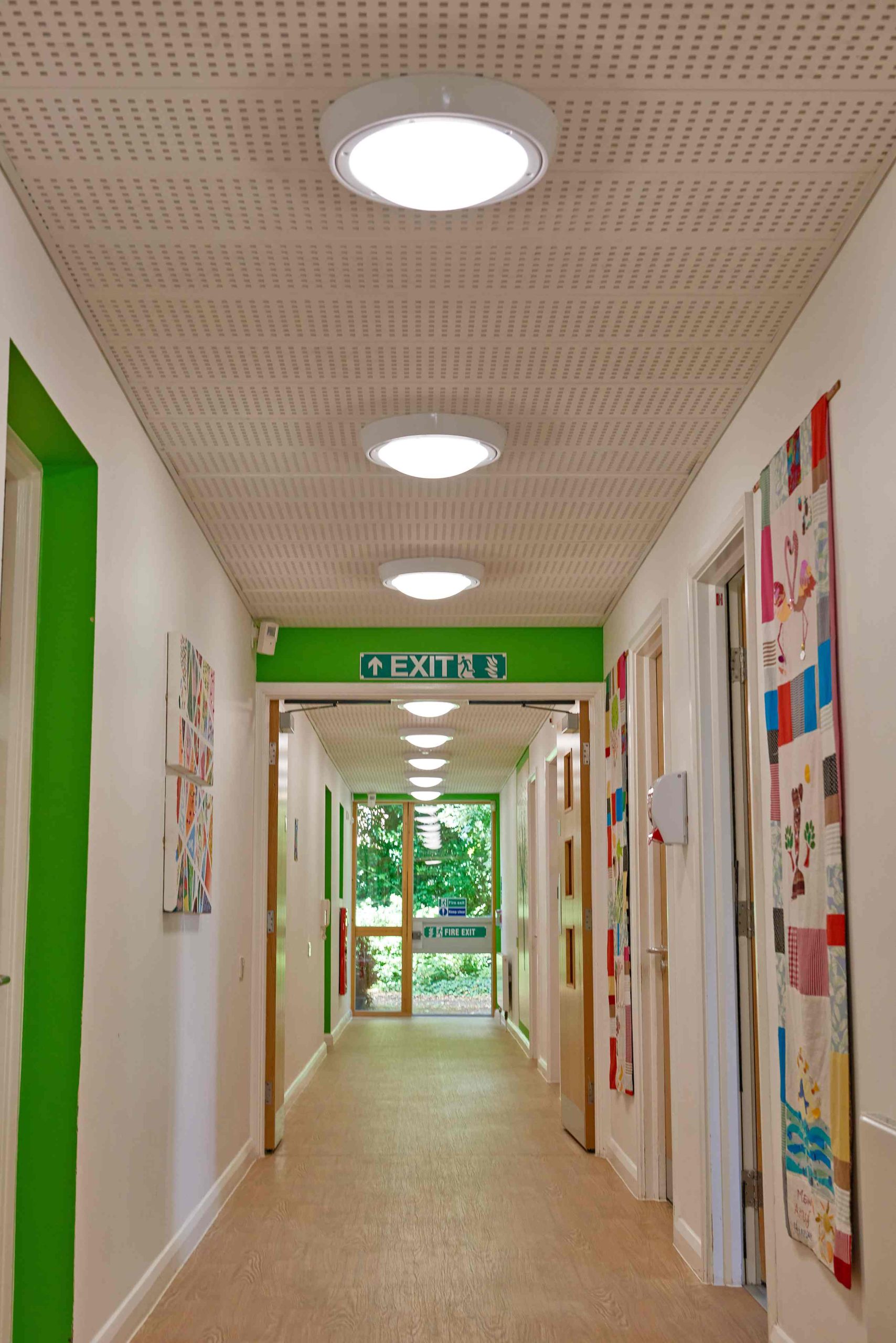 Luceco’s Safe Lighting at Leigh House