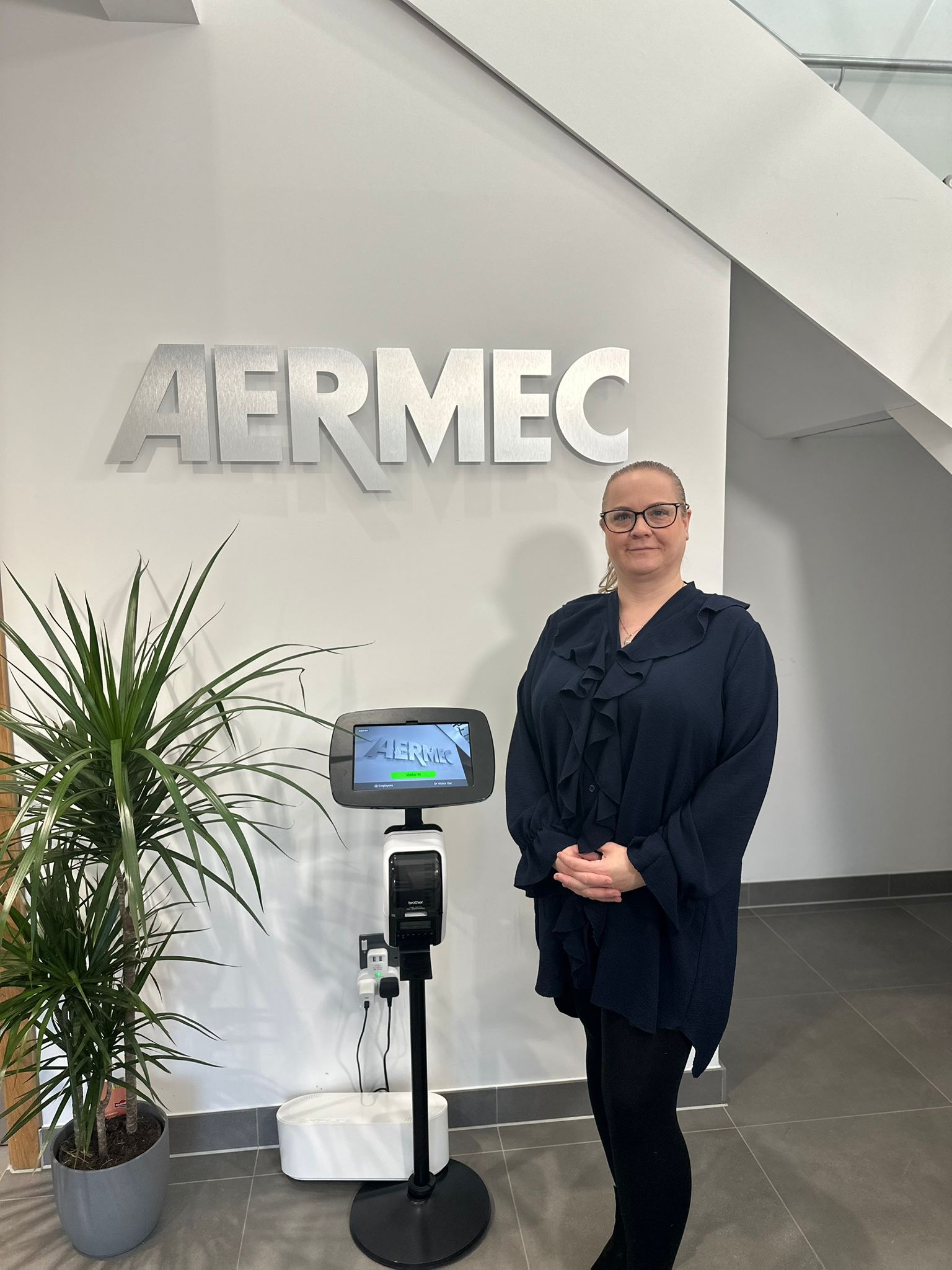 Lucy Hutchins HSEQ Manager Aermec UK Aermec’s new health and safety officer appointment