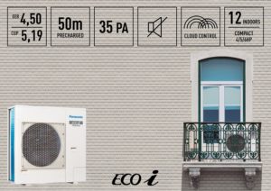 MINI ECOi PR 17 a small Small yet powerful - Panasonic introduces its most compact and efficient Mini ECOi VRF system