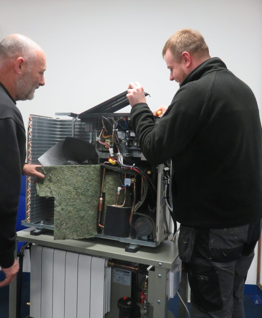 Mobile heat pump unit Continued investment in training essential to deliver on Net Zero ambitions