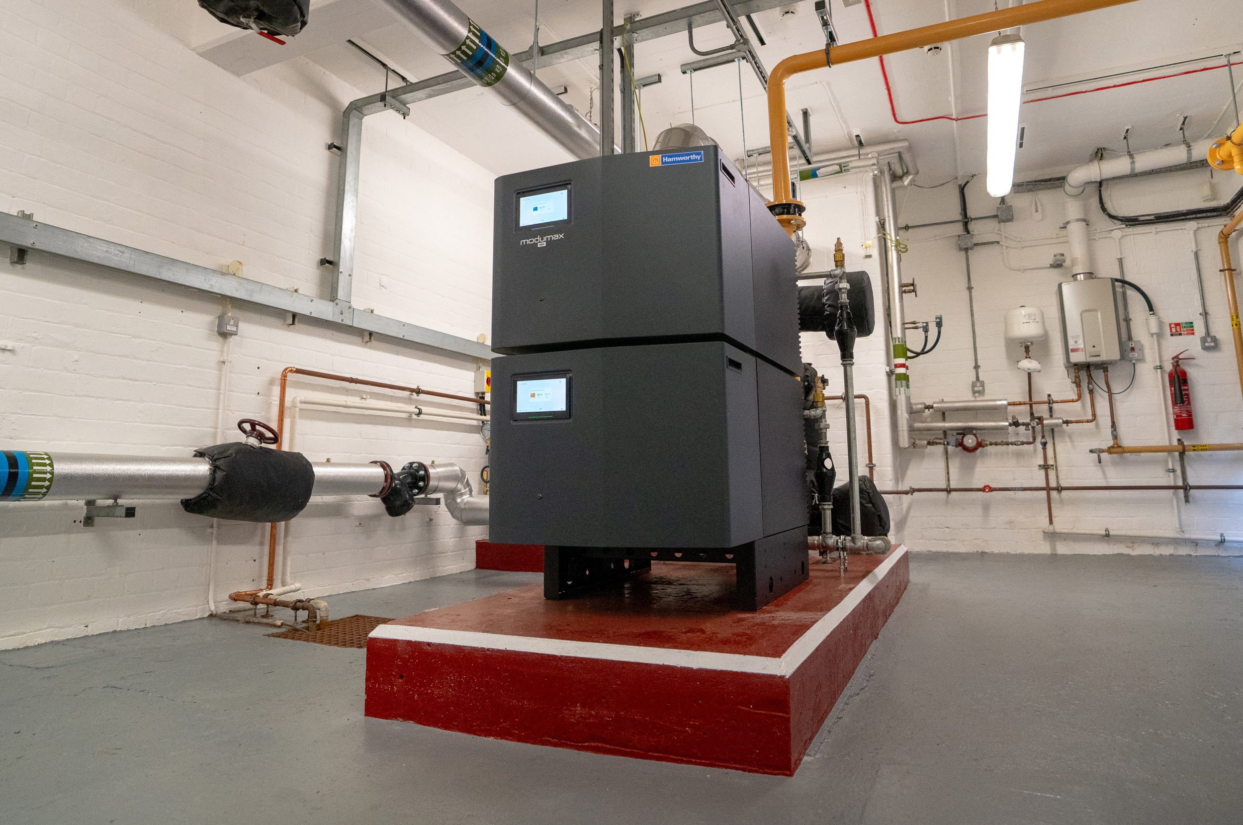 Modumax mk4 installed at Queen Street University of Huddersfield New Modumax mk4 boilers installed at the University of Huddersfield