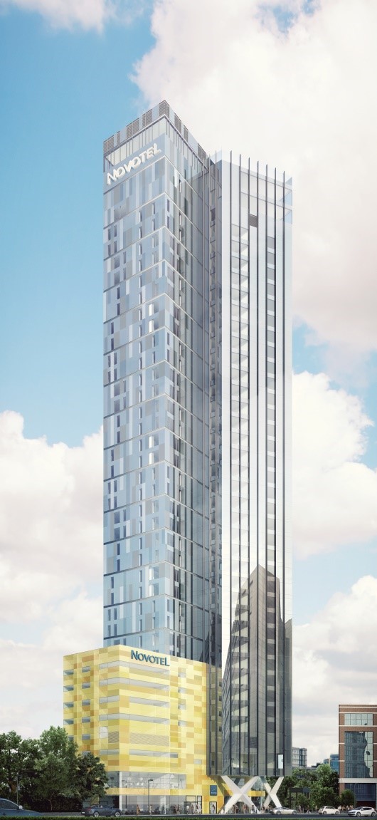 Veolia powers tallest tower hotel in the UK