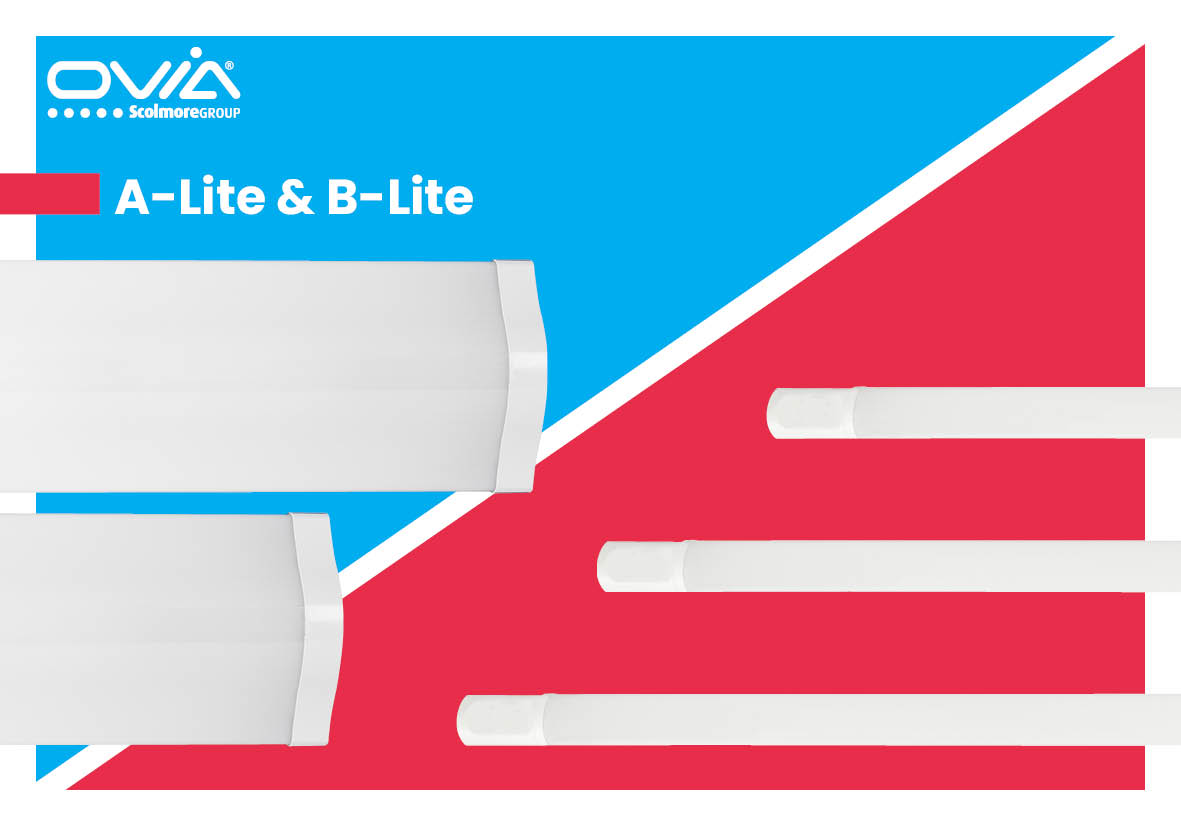 LED linear battens from Ovia