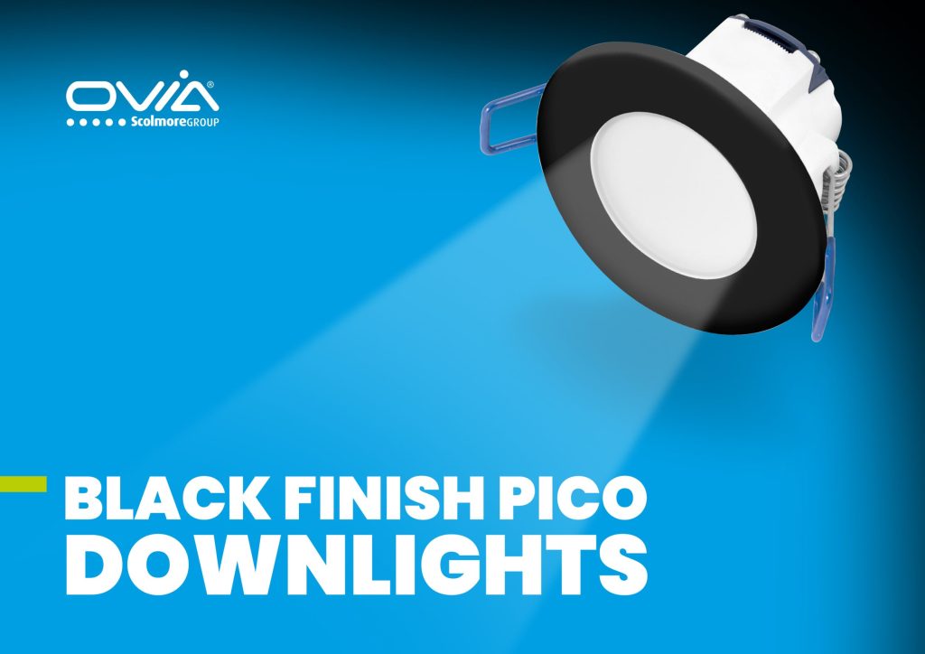 Ovia Black Pico PR V2 New gloss black for Ovia downlights
