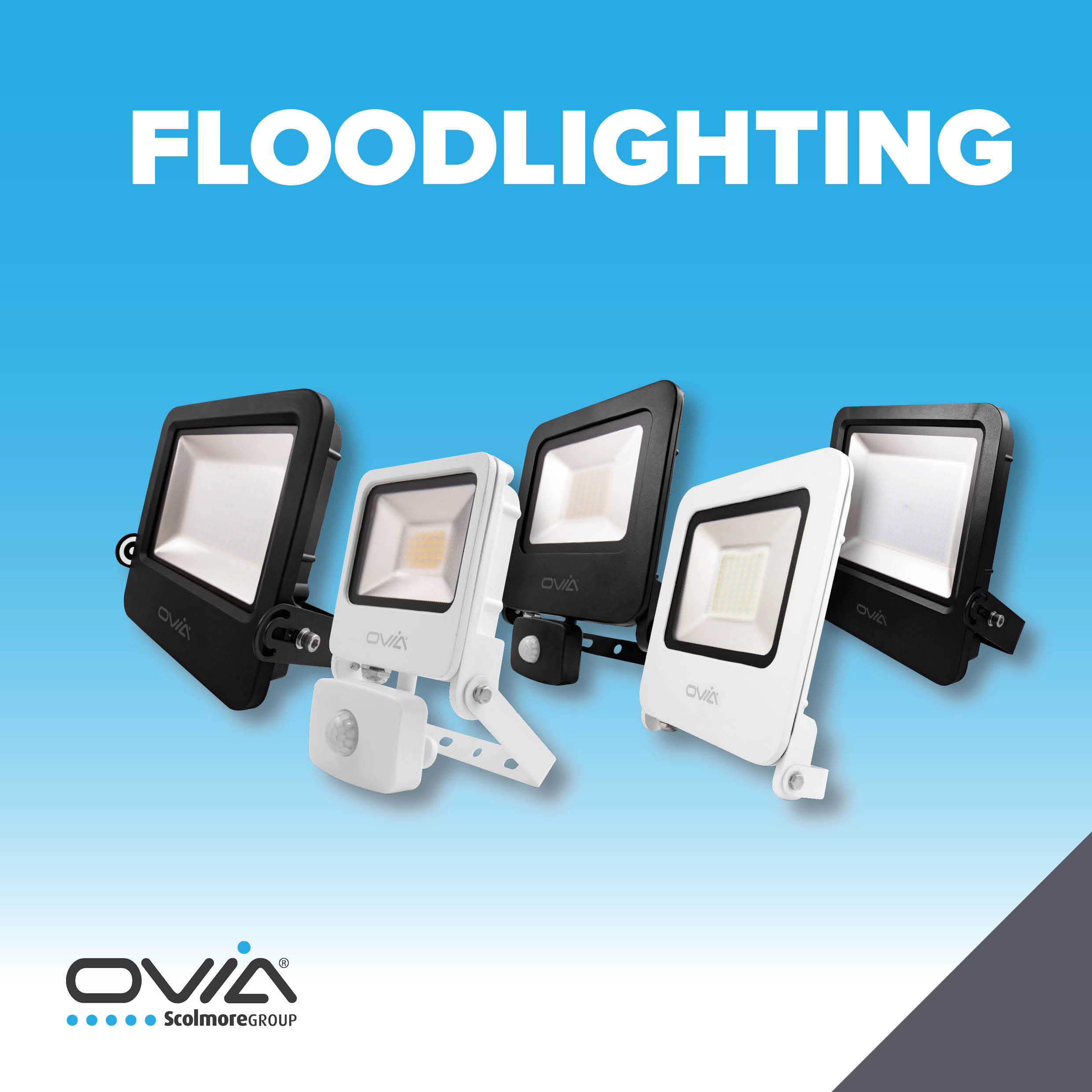 Pathfinder – the powerful floodlight range from Ovia