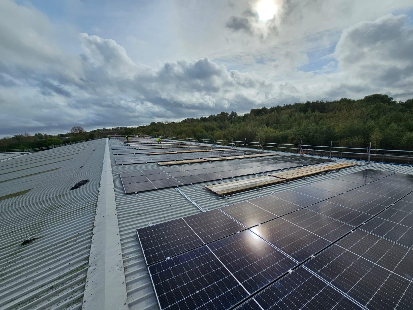 Solar installation achieves CSR roadmap milestone