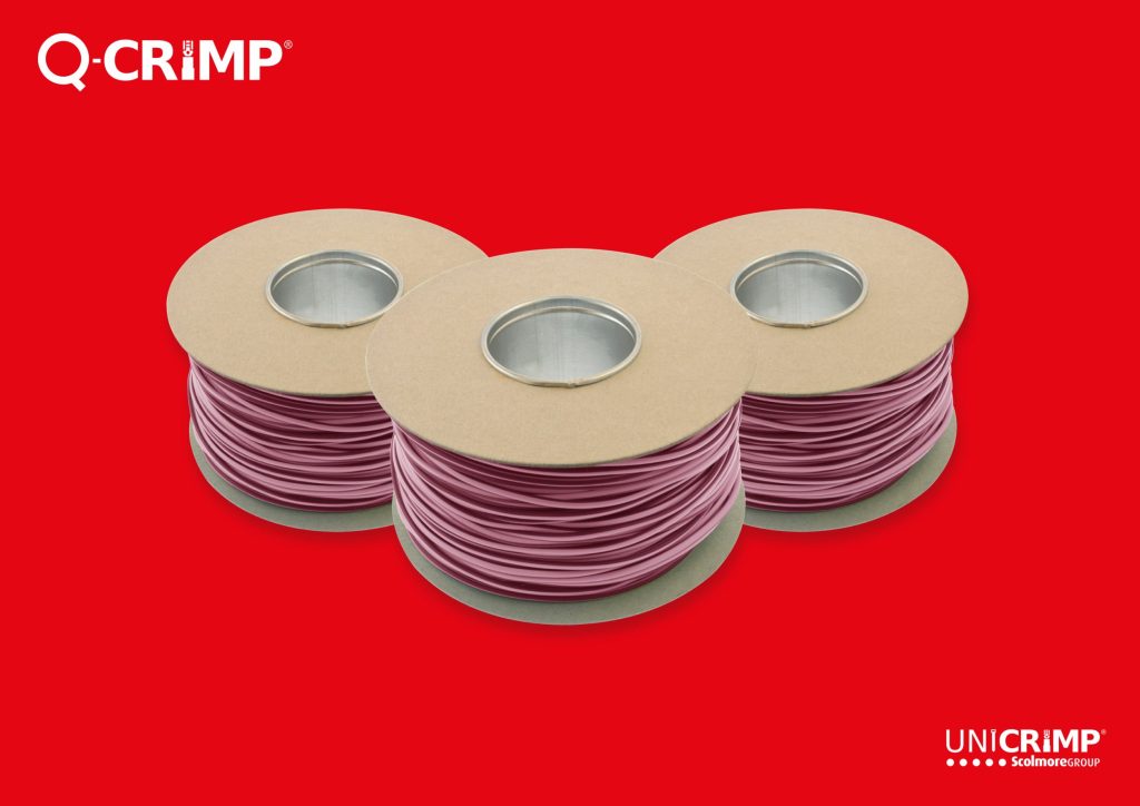 PR Pink PVC Sleeving Unicrimp introduces Pink PVC Sleeving Reels