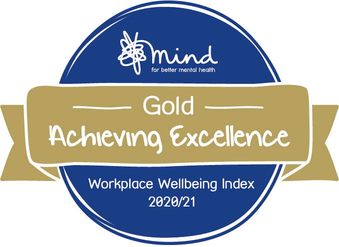 Siderise Achieves Gold at Mind’s Workplace Wellbeing Awards