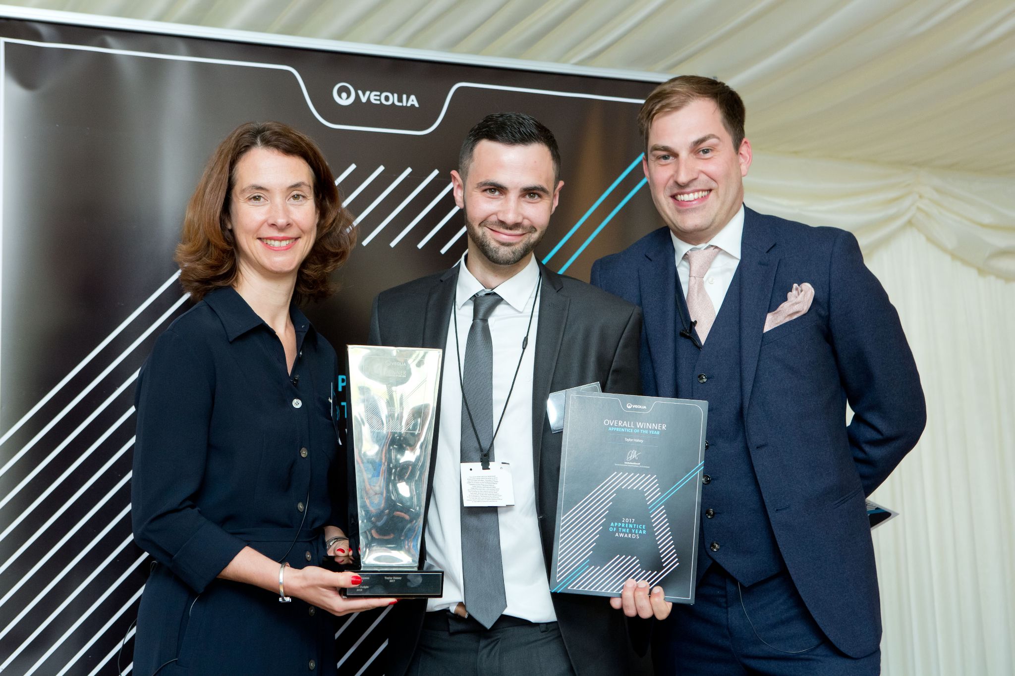 Veolia celebrates its apprentices’ success at House of Commons awards ceremony