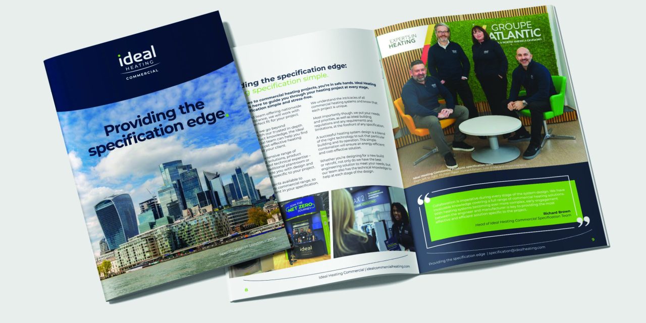 New ‘Providing the Specification Edge’ Guide from Ideal Heating Commercial Now Available