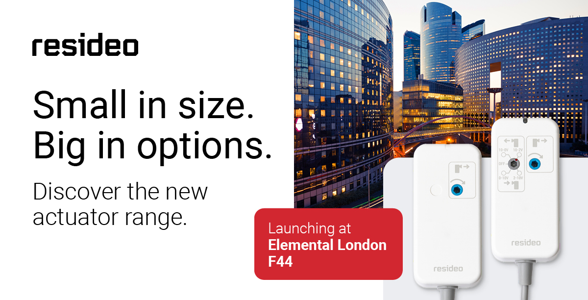 Resideo to showcase solutions for creating HVAC efficiencies in commercial buildings at Elemental London
