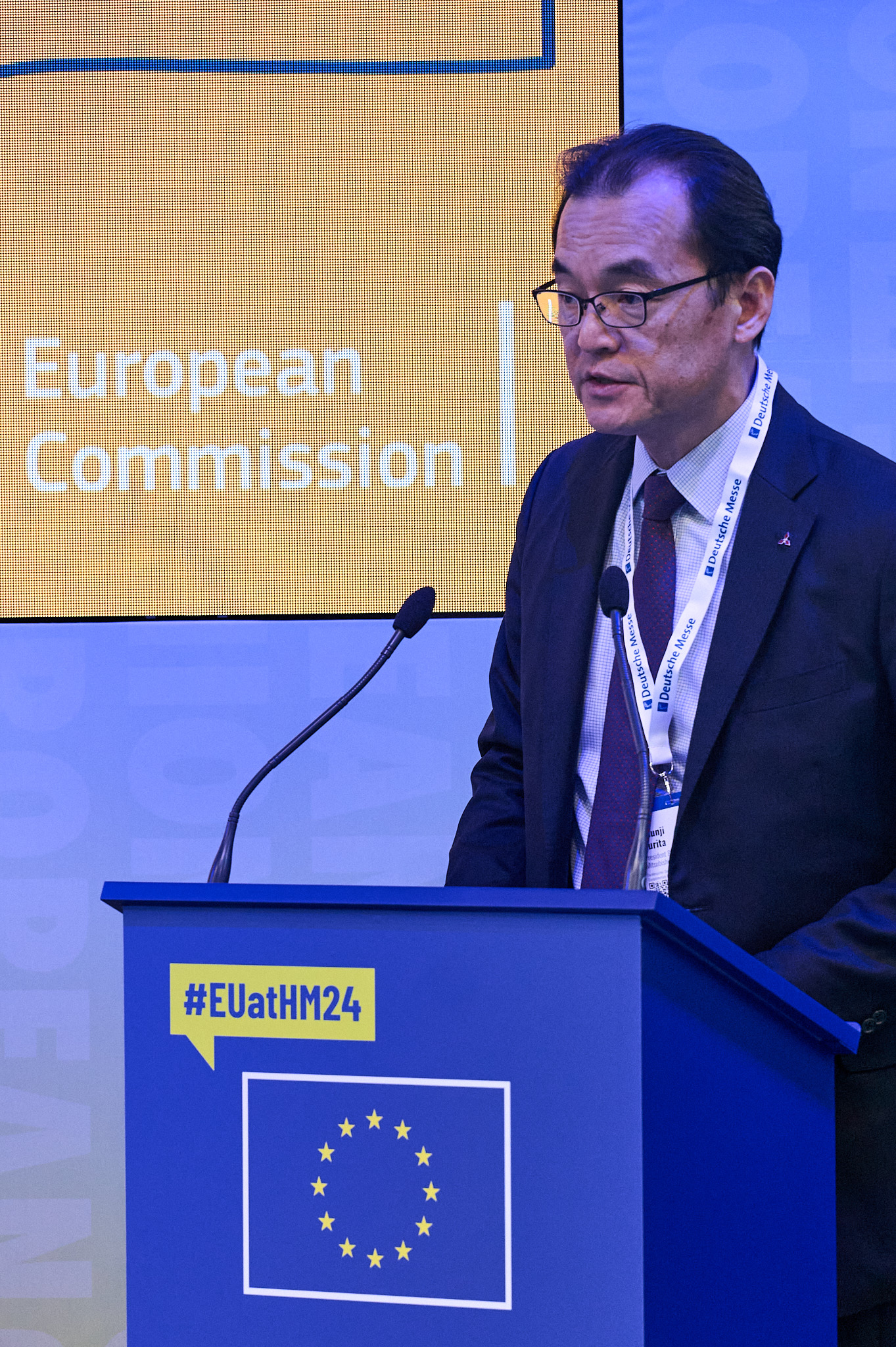 Shunji Kurita Mitsubishi Electric welcomes new code of conduct for smart appliances