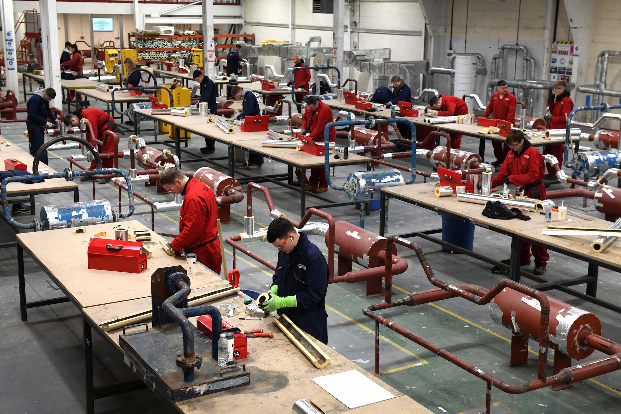 TICA Apprentices in training Kitsons opens door for insulation apprentices