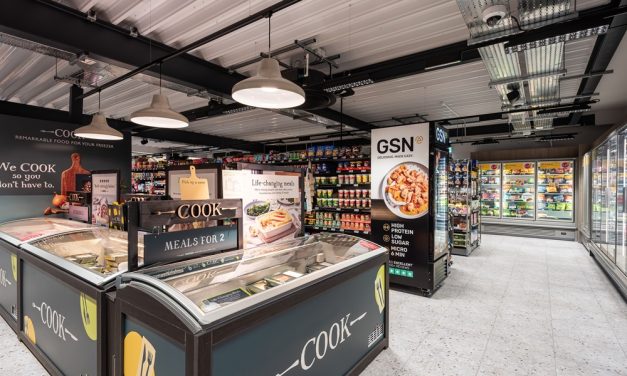 Retail Lighting Innovation for New Coop Store, Featuring TRILUX ConVision Optics