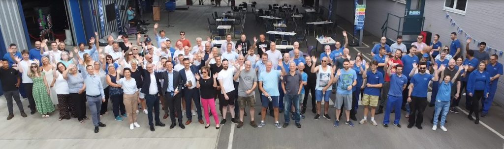 TROX UK 60 Years team photo TROX celebrates 60th anniversary in the UK