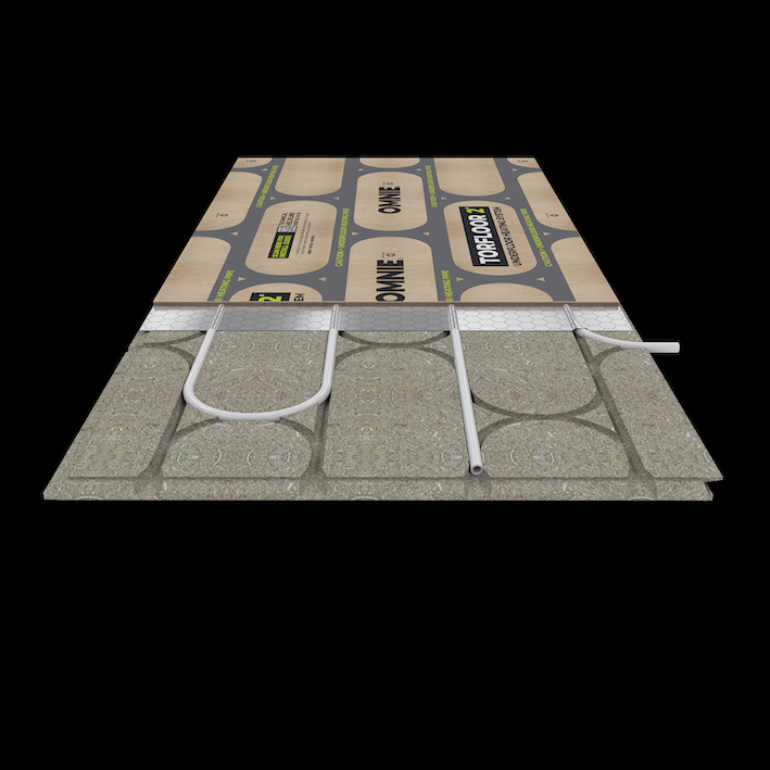 TorFloor2 Front View 2 Rev C Torfloor 2® takes integrated underfloor heating to a new level