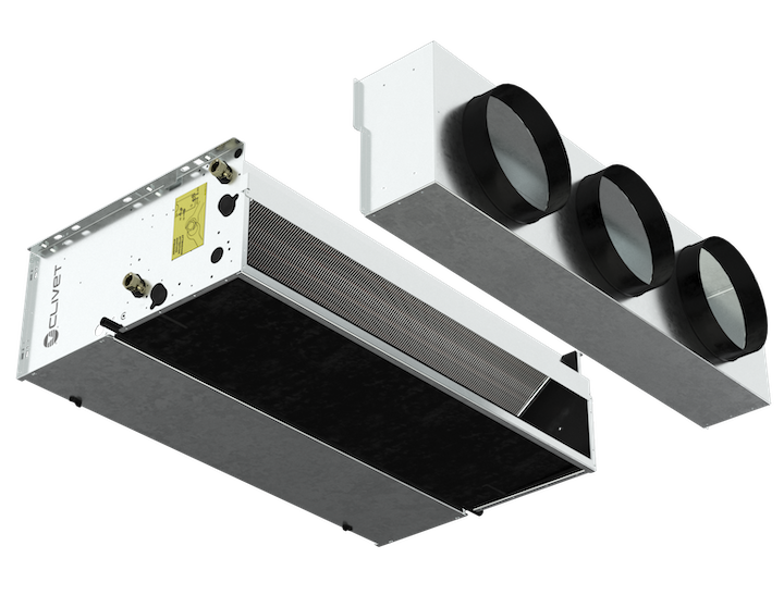 USE LARICE MP DUA M1 DUE M1 03 with plenum Clivet presents LARICE: invisible comfort that enhances the wellbeing of your home