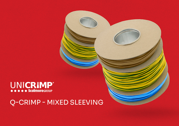 Unicrimp offer Multi-Reel Mixed PVC Sleeving
